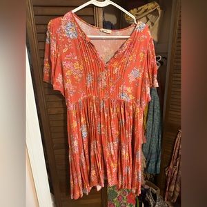 Spell Meadowland Flutter Sleeve Mini EUC size Large smoke free home